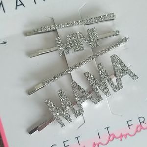 Rhinestone Hair Clips